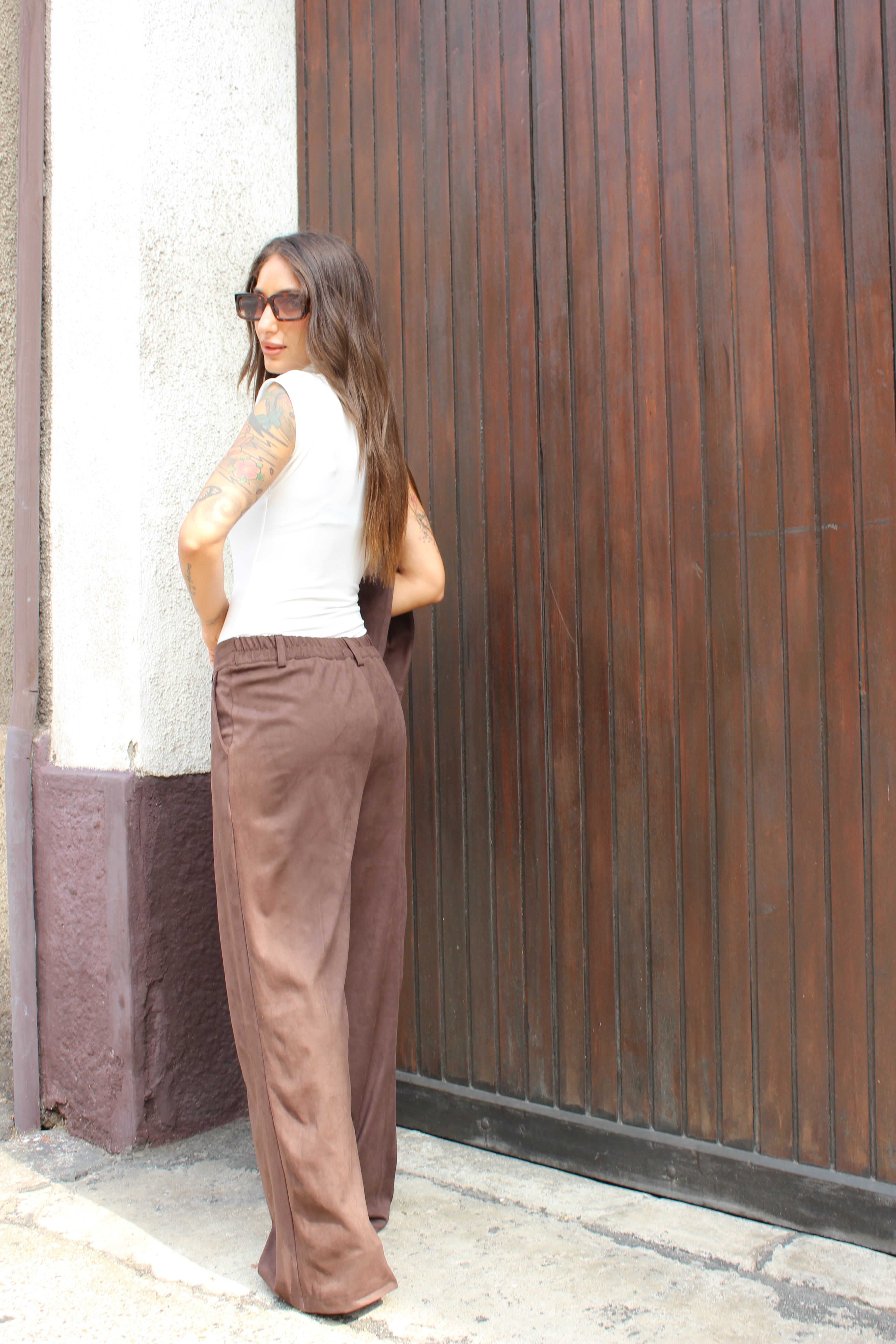 Coordinato in Suede