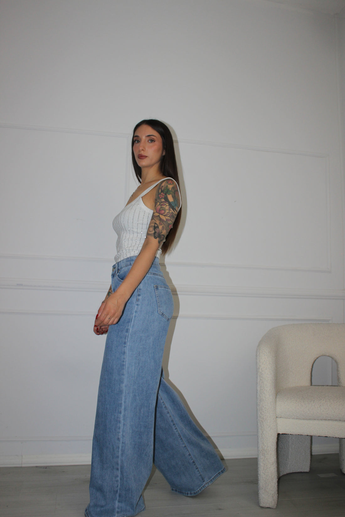 Jeans wide leg