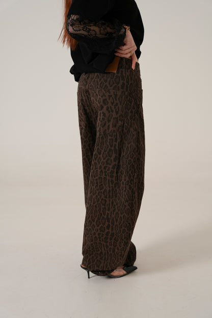 Pantalone leopardato Lumina