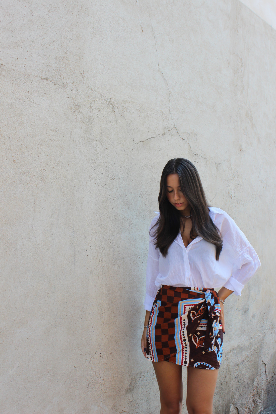 Camicia 100% cotone bianca