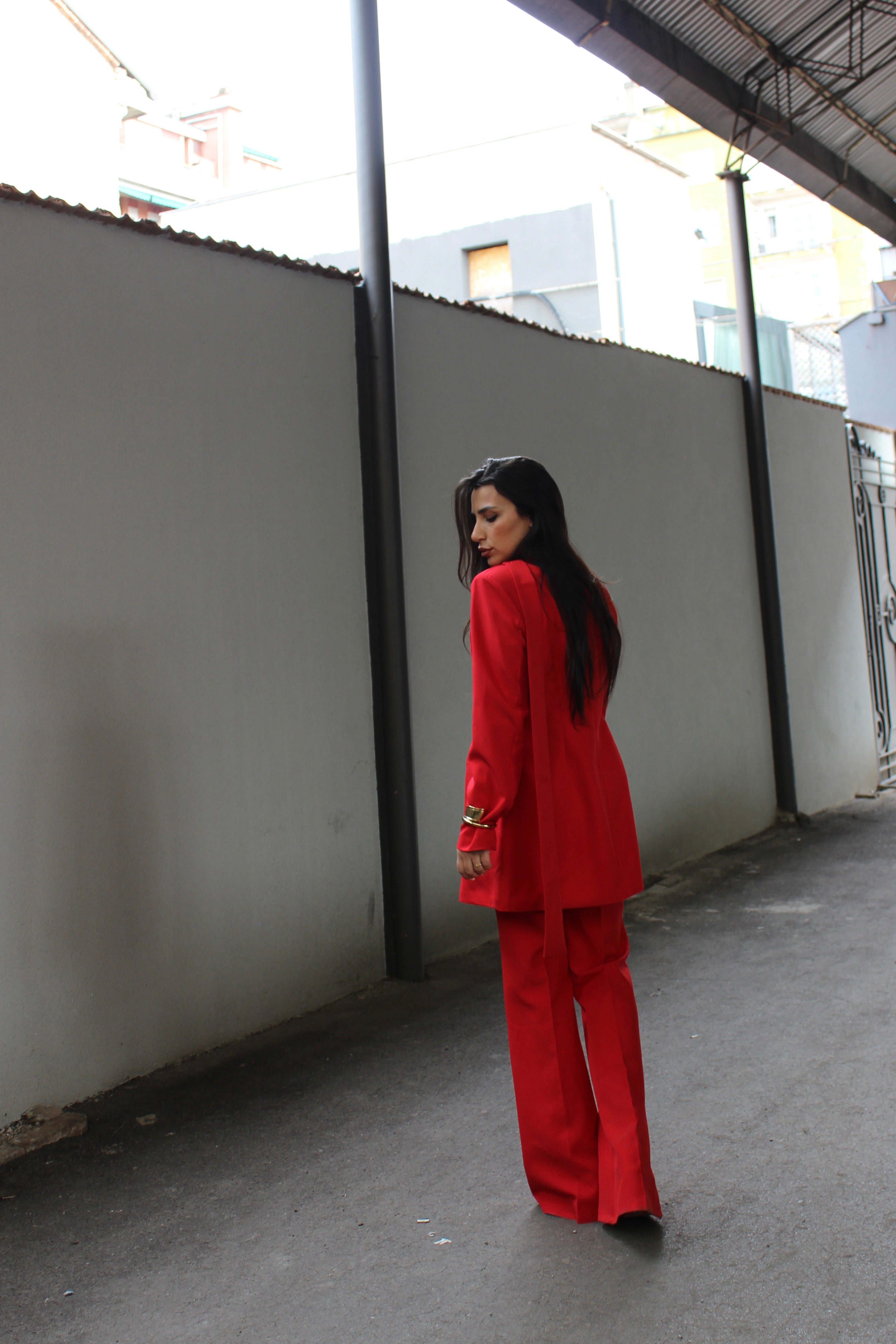 Coordinato Scarlett Rosso