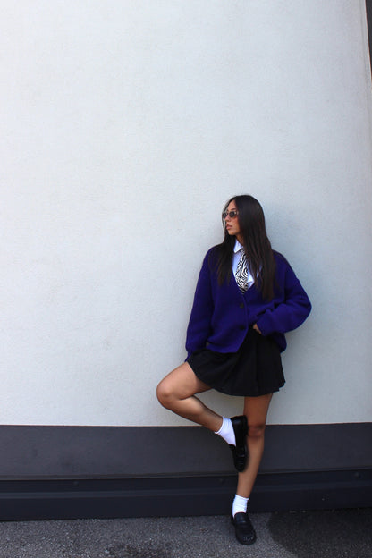 Cardigan lumina viola
