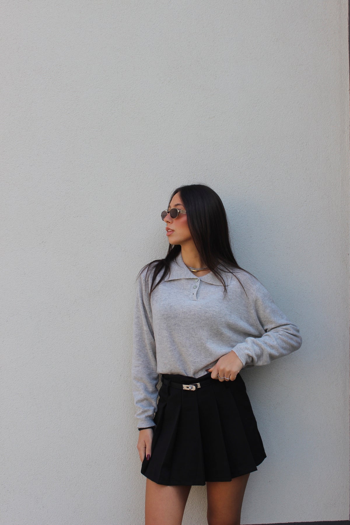 Polo grigia