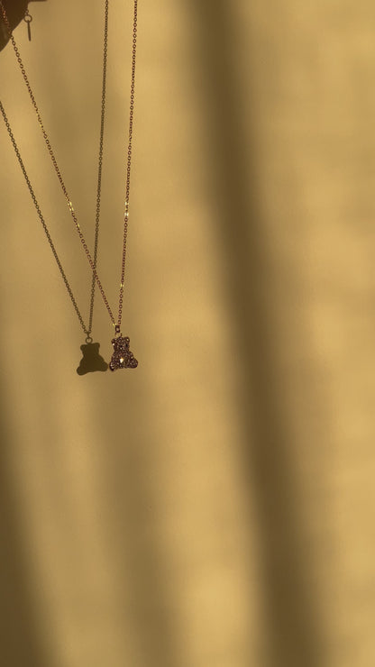 Collana con orsetto